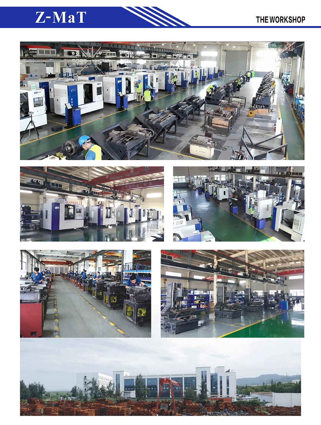 Heavy-cutting CNC Milling Machine /VMC Milling Center Machining/CNC Machine for Mold Making(Z-MaT Power V6 )