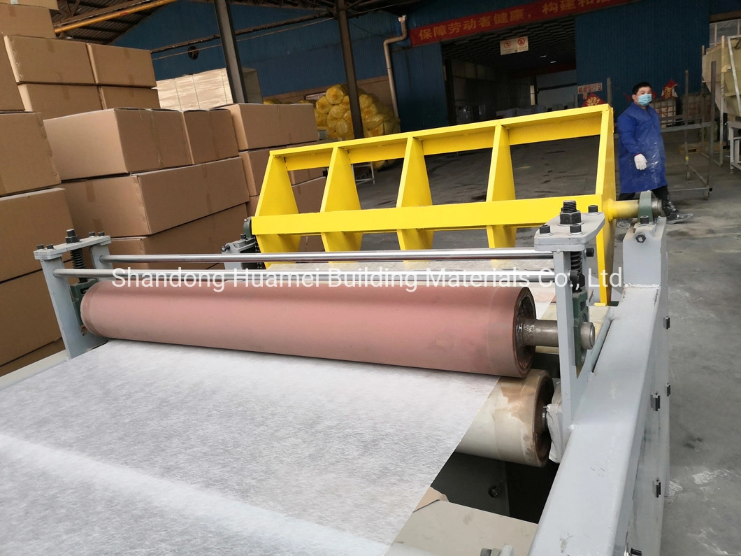 Fiberglass Fleece Mat Cutting Machine for Roller Fiberglass Tissue Cutting to Piece Ceiling Board Machine