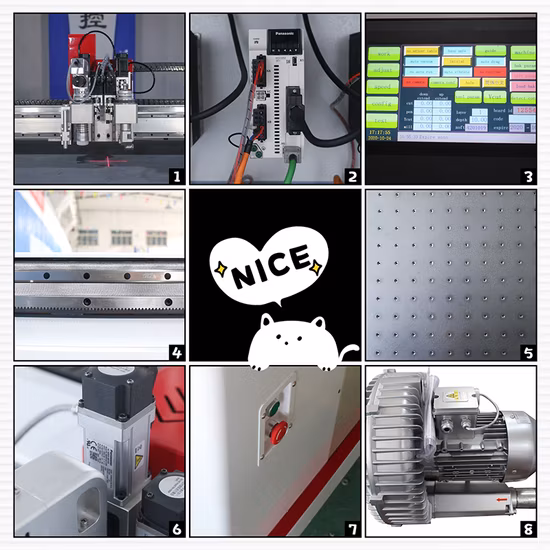 Производитель хит продаж с ЧПУ Осциллирующий нож Ткань Кожа Текстиль Одежда Одежда Резиновая губка Пена Чехлы на сиденья Станок для резки автомобильных ковриков