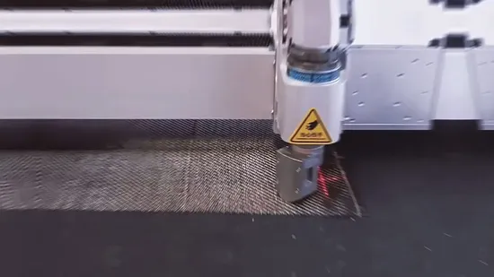 Цифровой станок для резки с качающимся ножом с ЧПУ для неопреновой ткани, углеродного волокна, стекловолокна, нетканого материала, препрега, композитных материалов
