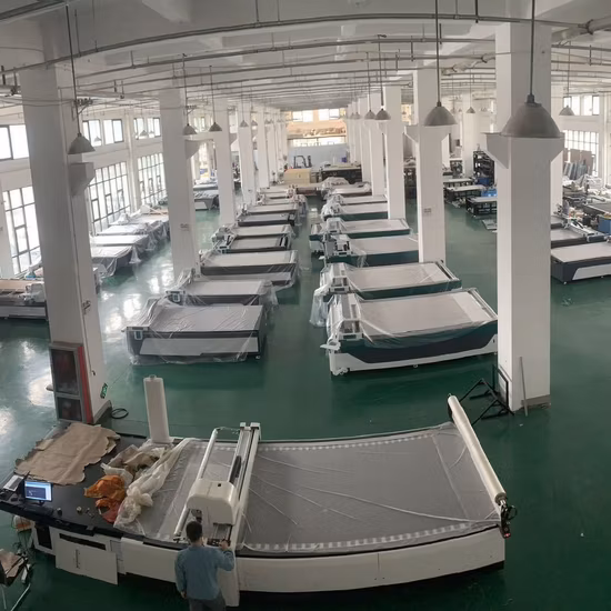 Станок для лазерной резки ткани рулонных штор большого размера для одежды и одежды